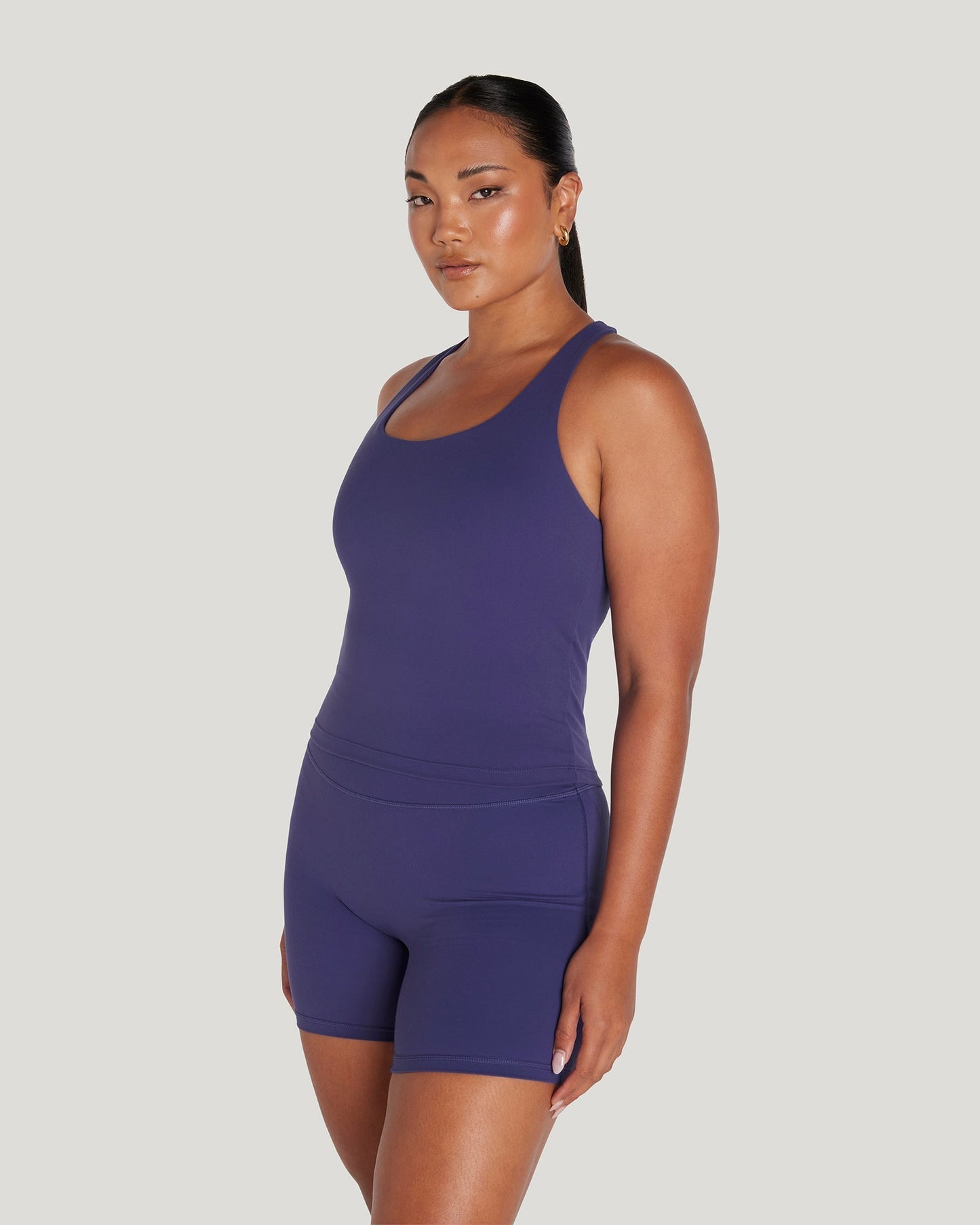 MOTION RACER BACK TOP - HAZE