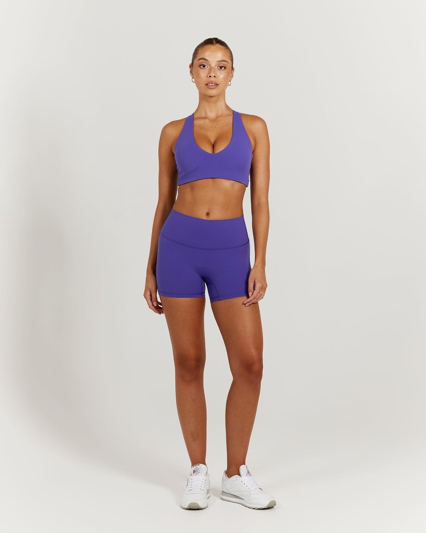 LUXE MINI SHORTS - INDIGO