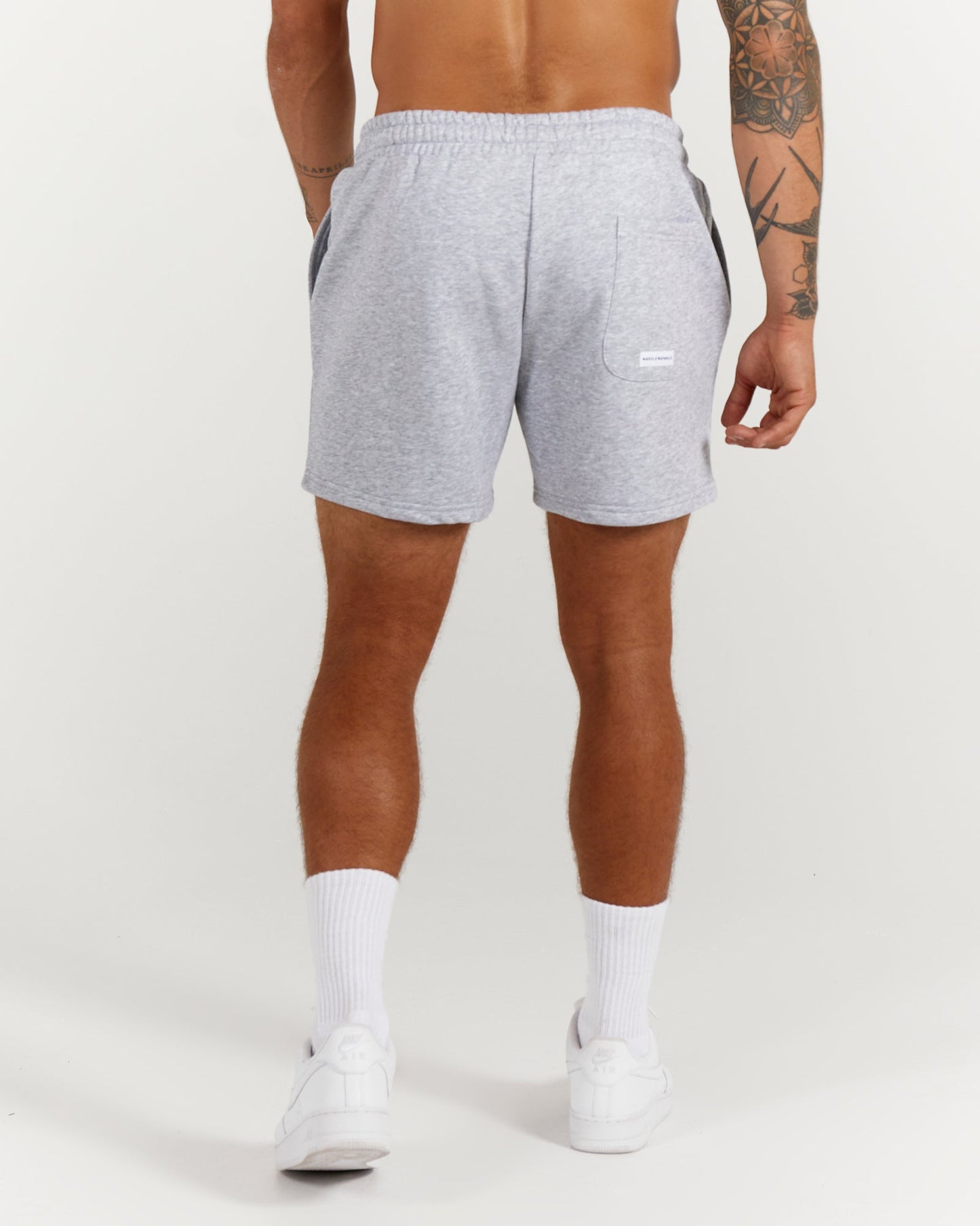 CASUAL SHORTS 5" - GREY MARL